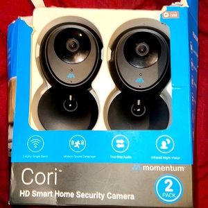 Cori HD Smart Home Security Indoor/Outdoor cameras.